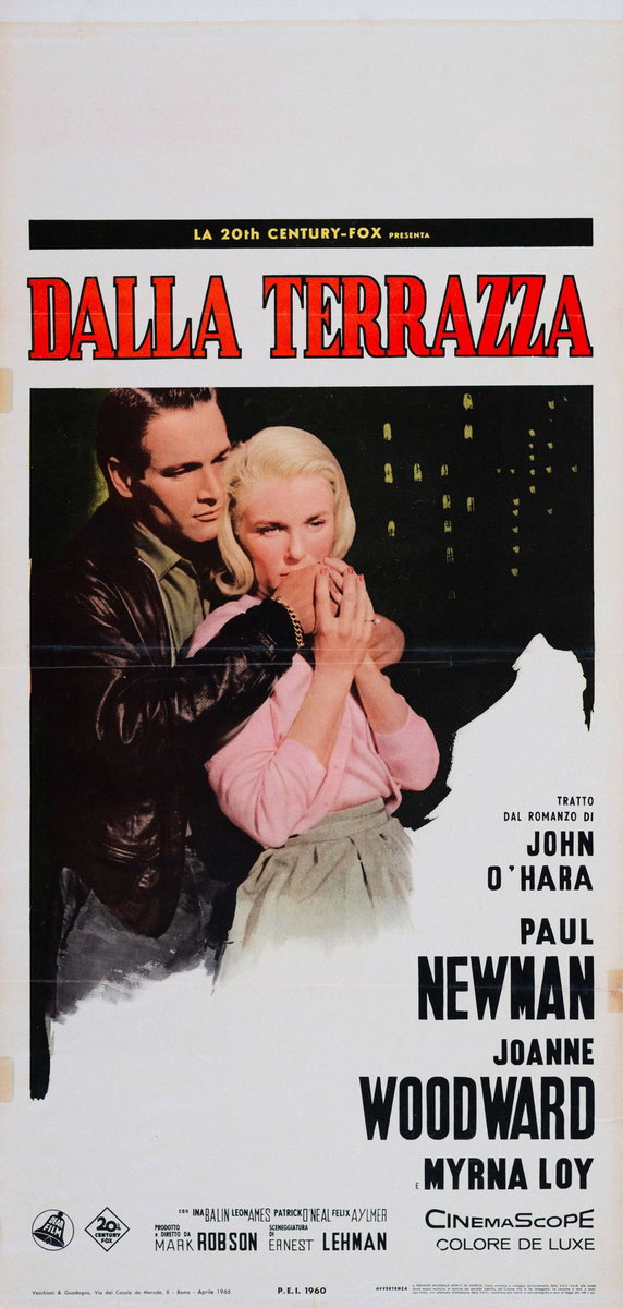 Locandina 2 per il film Dalla terrazza (1960)