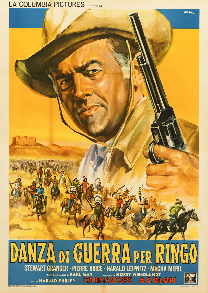 Danza di guerra per Ringo - Manifesto 1