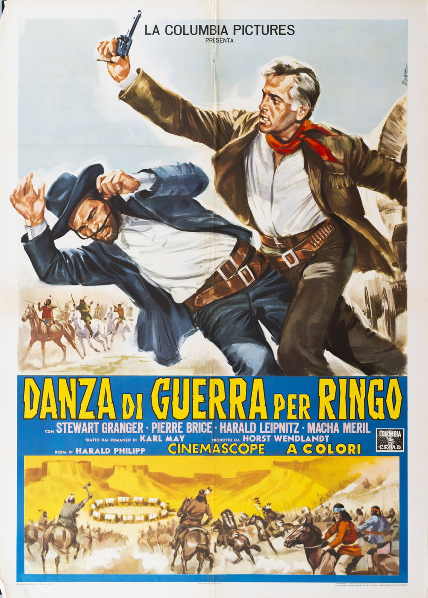 Danza di guerra per Ringo - Manifesto 2