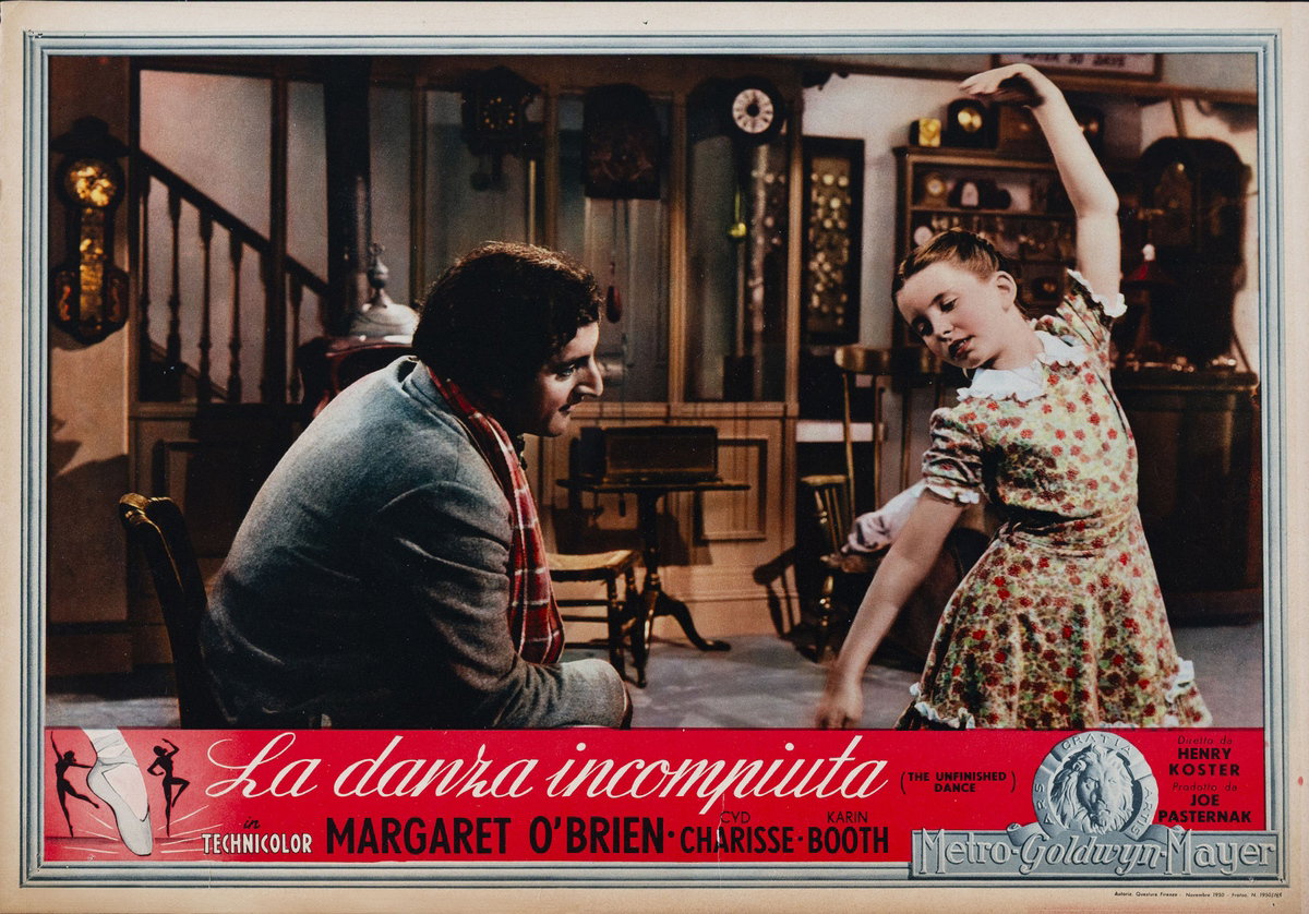 Fotobusta 2 per il film La danza incompiuta (1947)