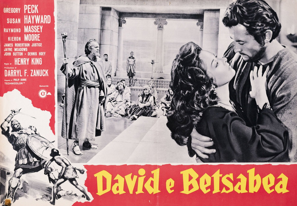 Lobby Card 2 for the film David and Bathsheba (1951)