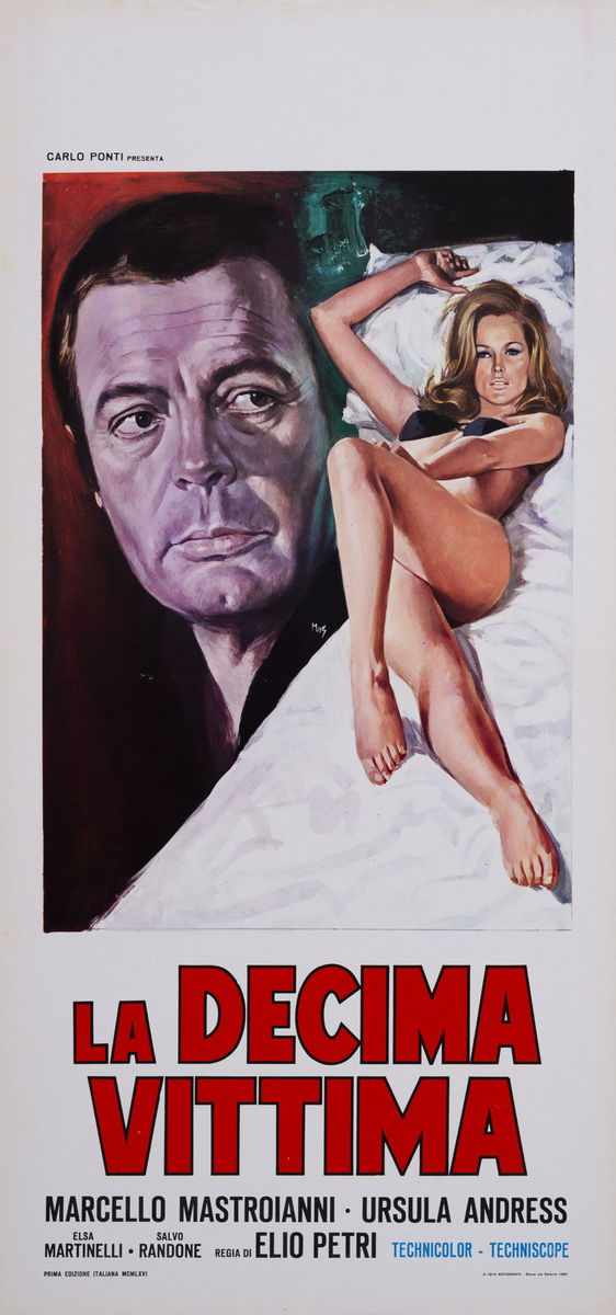 The 10th Victim - Lobby Card 1