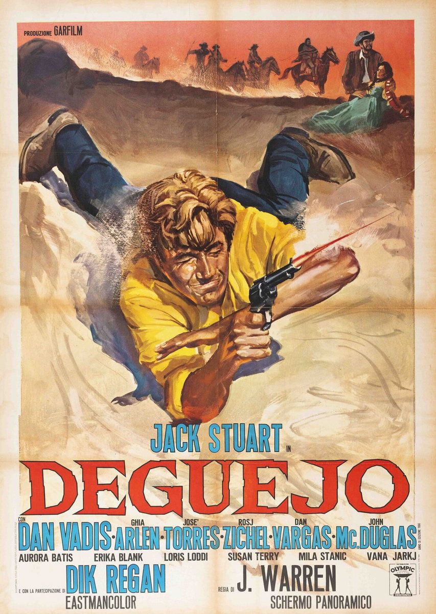 Manifesto 2 per il film Deguejo (1966)