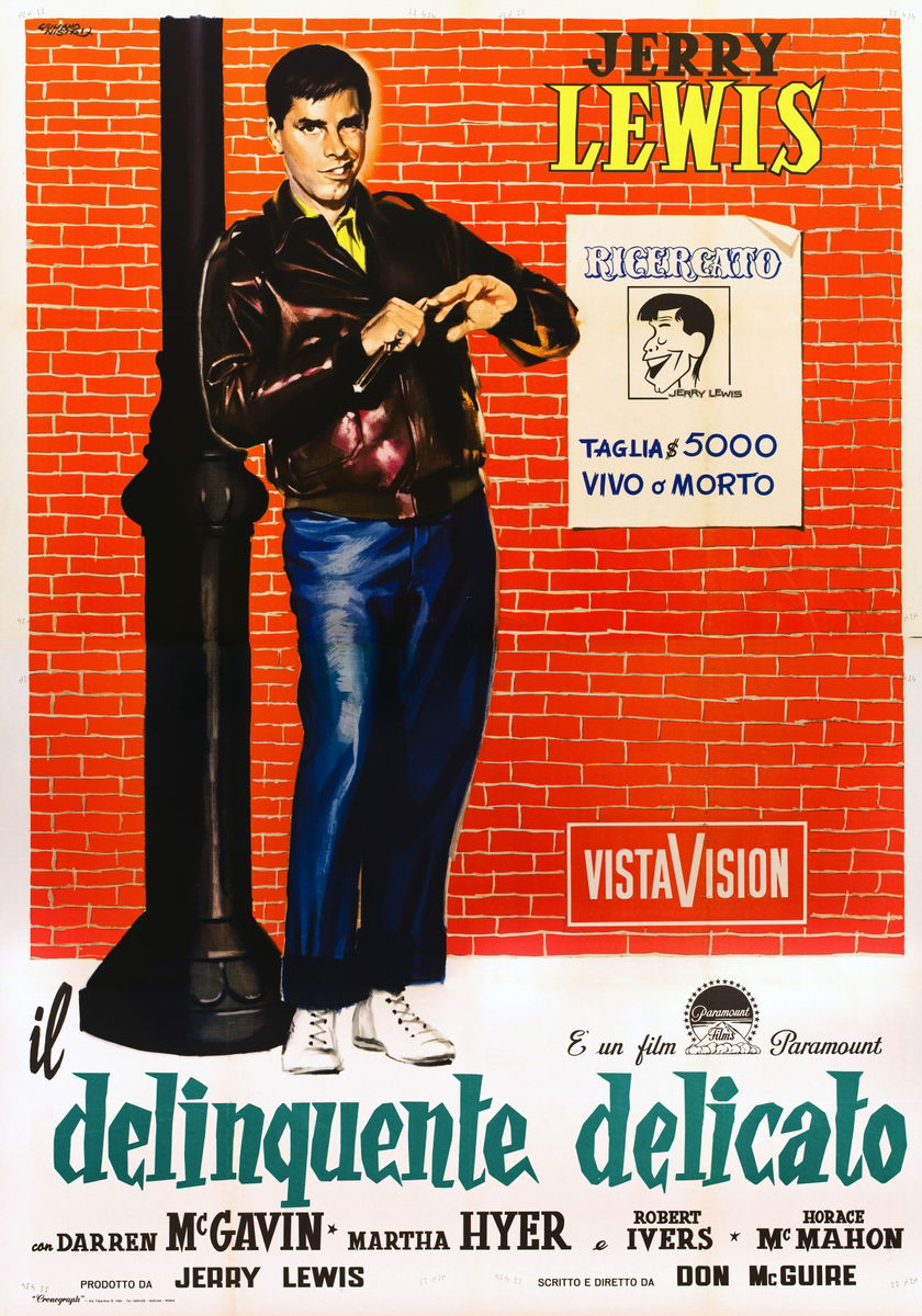 Il delinquente delicato - Manifesto 1