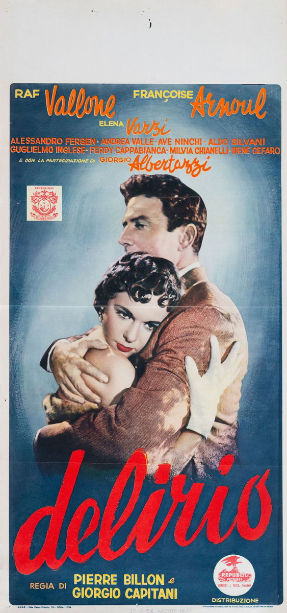 Delirio - Locandina 1