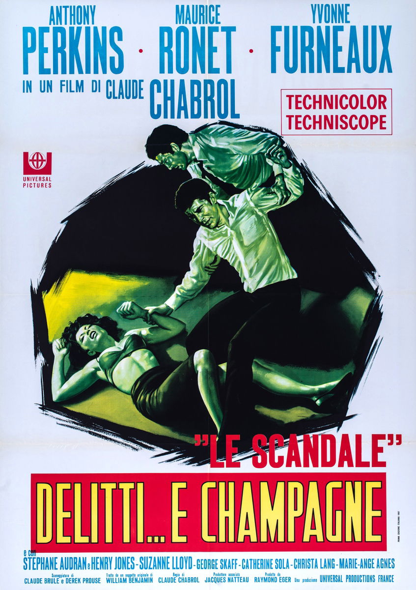 Le scandale - Delitti e champagne - Manifesto 1