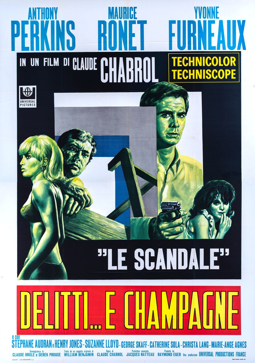 Poster 2 for the film The Champagne Murders (1967)