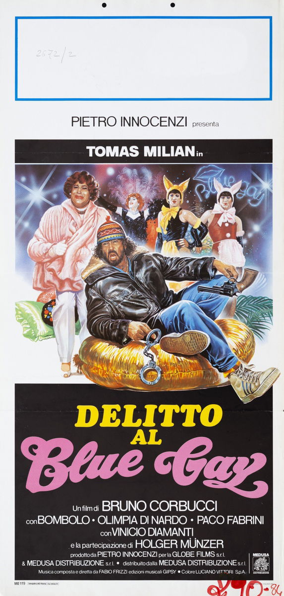 Delitto al Blue Gay - Locandina 1