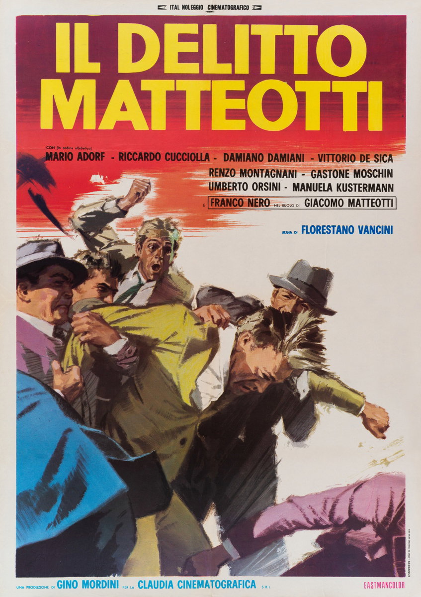 Il delitto Matteotti - Manifesto 2