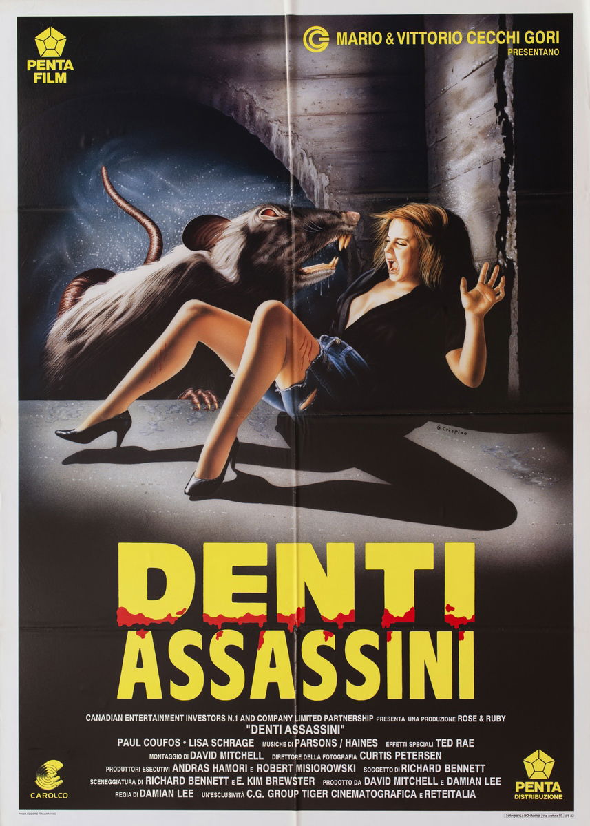 Denti assassini - Manifesto 1