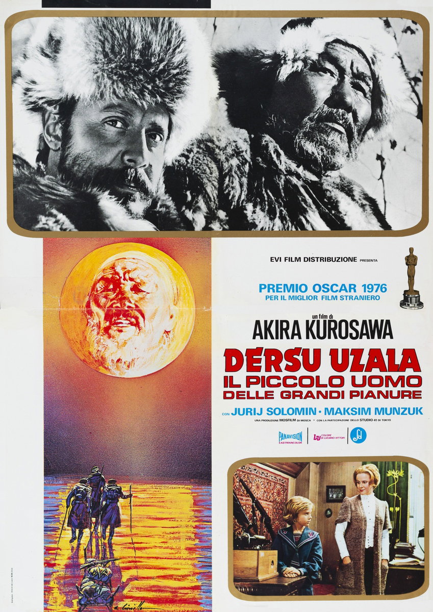 Poster 3 for the film Dersu Uzala (1975), painted by Averardo Ciriello