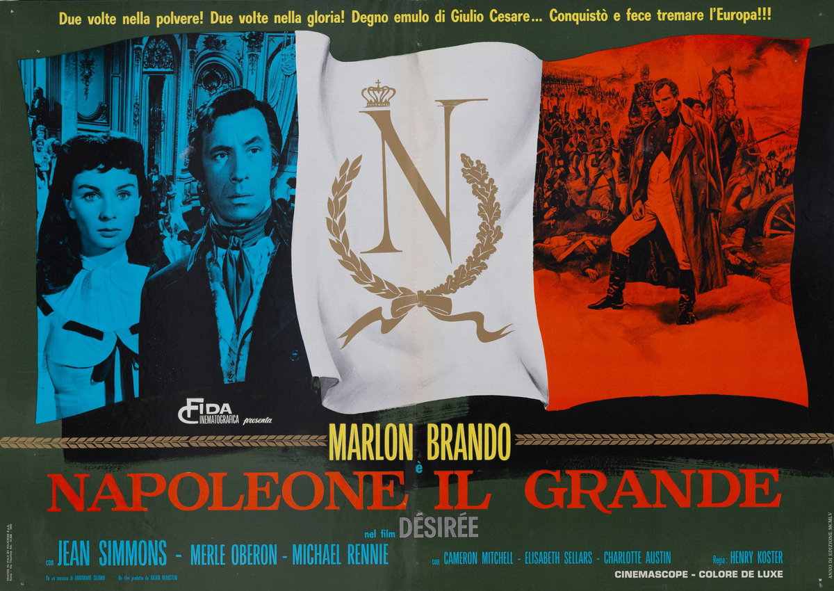 Fotobusta 3 per il film Désirée (1954)
