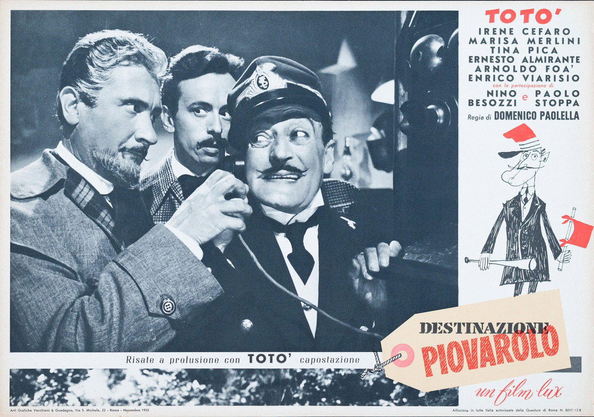 Lobby Card 2 for the film Destination Piovarolo (1955)