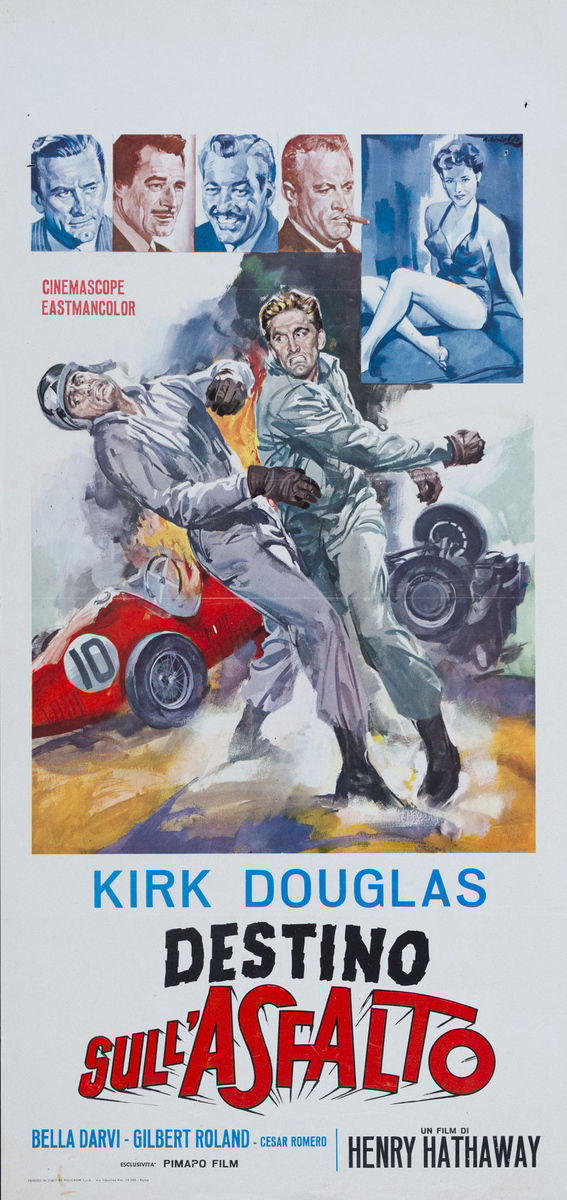 The Racers - Lobby Card 1