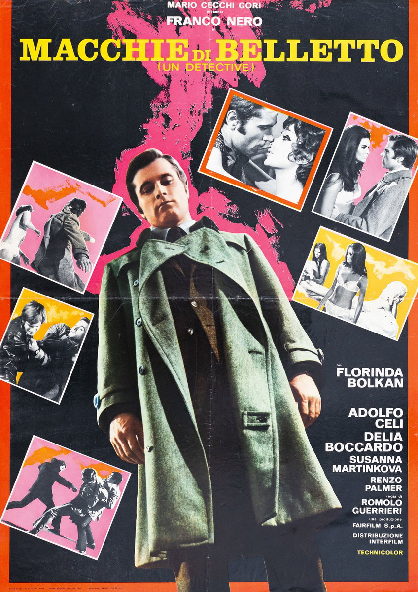 Manifesto 3 per il film Un detective (1969)