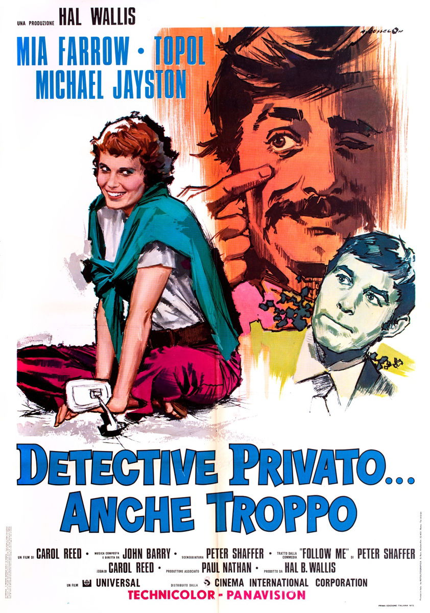 Detective privato... anche troppo - Manifesto 1