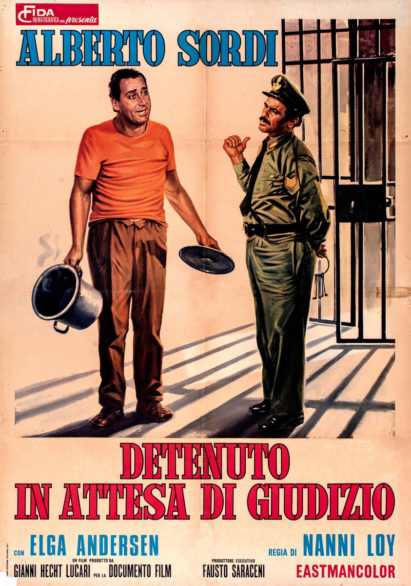 Detenuto in attesa di giudizio - Manifesto 1