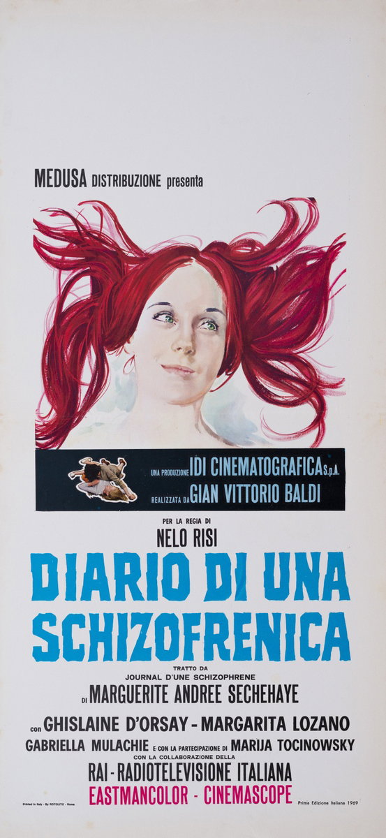 Locandina 2 per il film Diario di una schizofrenica (1968)