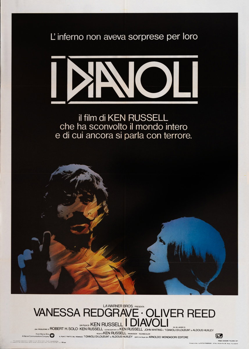 Manifesto 2 per il film I diavoli (1971)