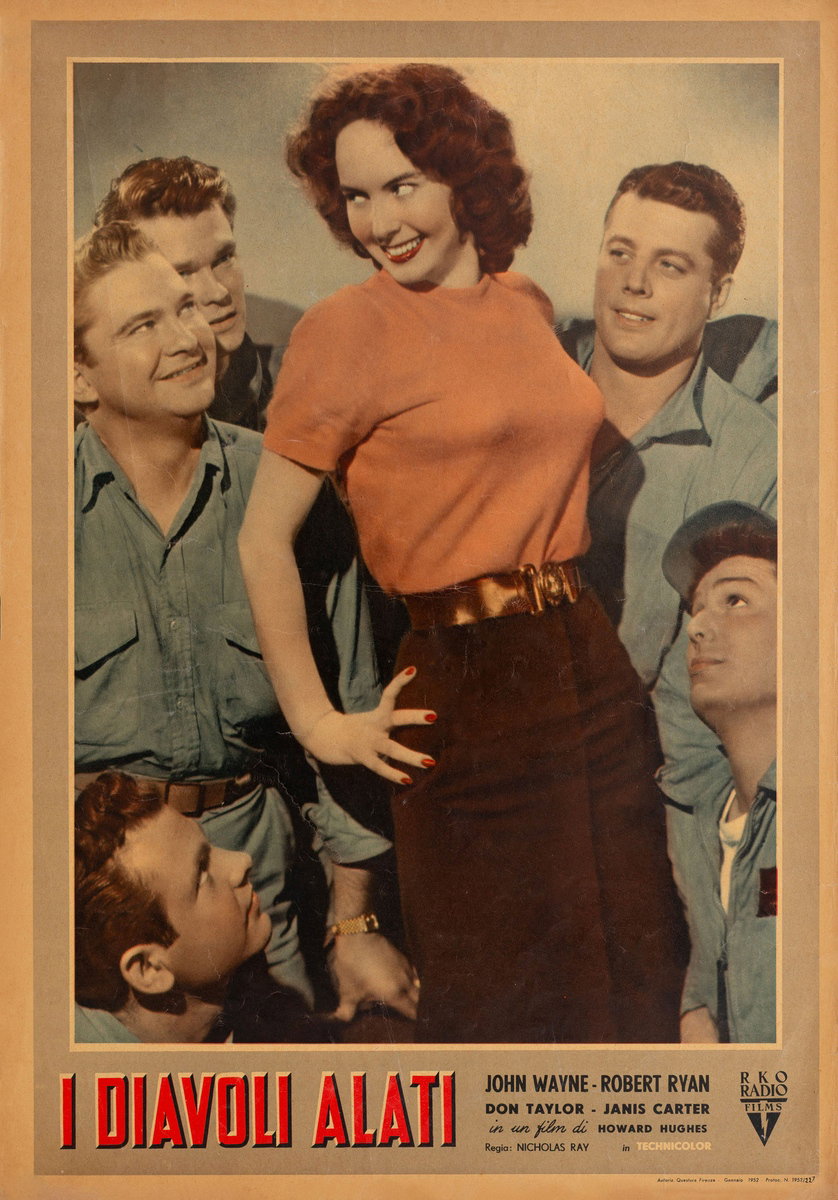 Lobby Card 4 for the film Flying Leathernecks (1951)