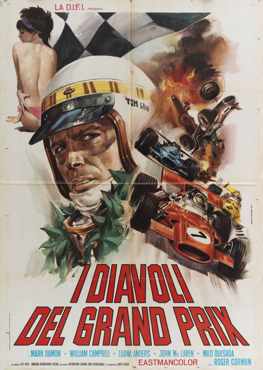I diavoli del Grand Prix - Manifesto 1