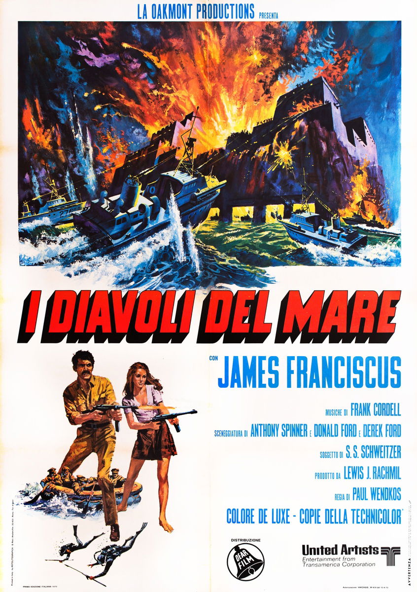 I diavoli del mare - Manifesto 1