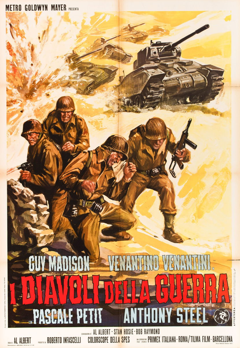 I diavoli della guerra - Manifesto 1