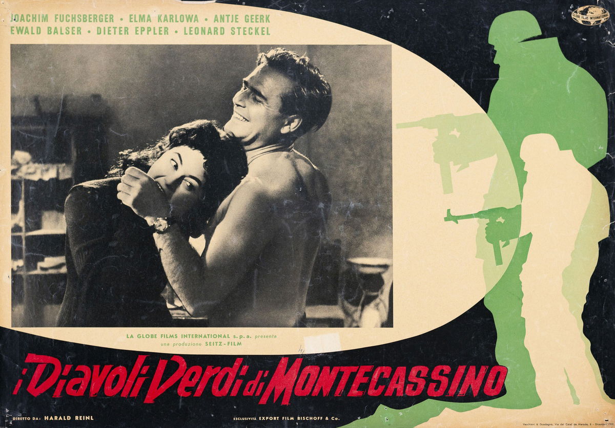 The Green Devils of Monte Cassino - Fotobusta 1