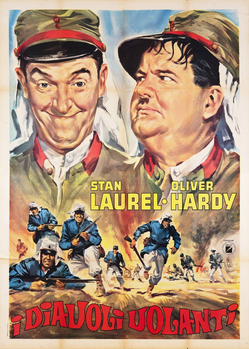 Poster 3 for the film The Flying Deuces (1939)