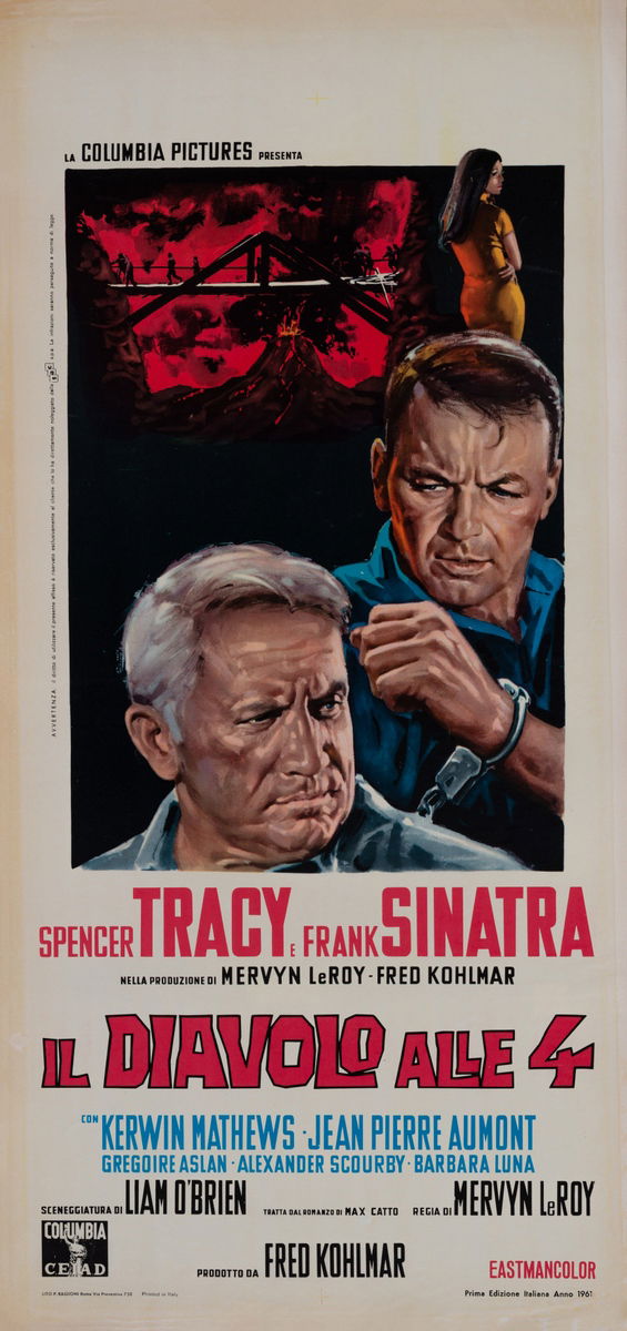 The Devil at 4 O'Clock - Lobby Card 1