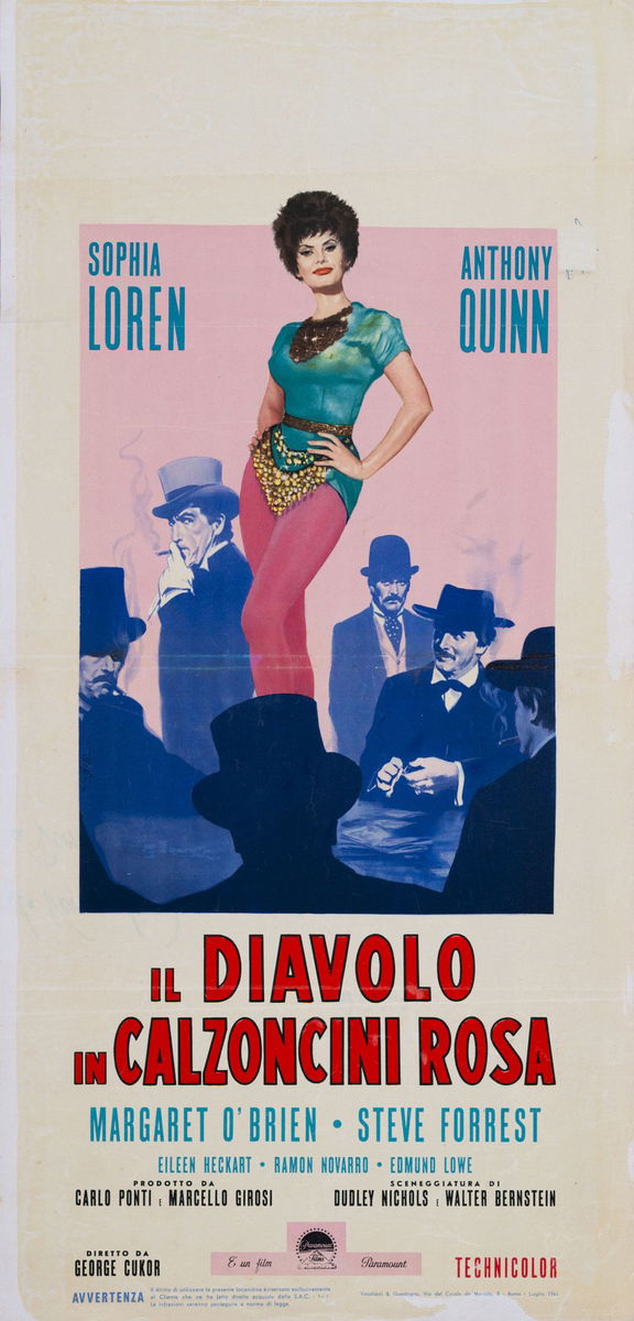 Heller in Pink Tights - Lobby Card 1