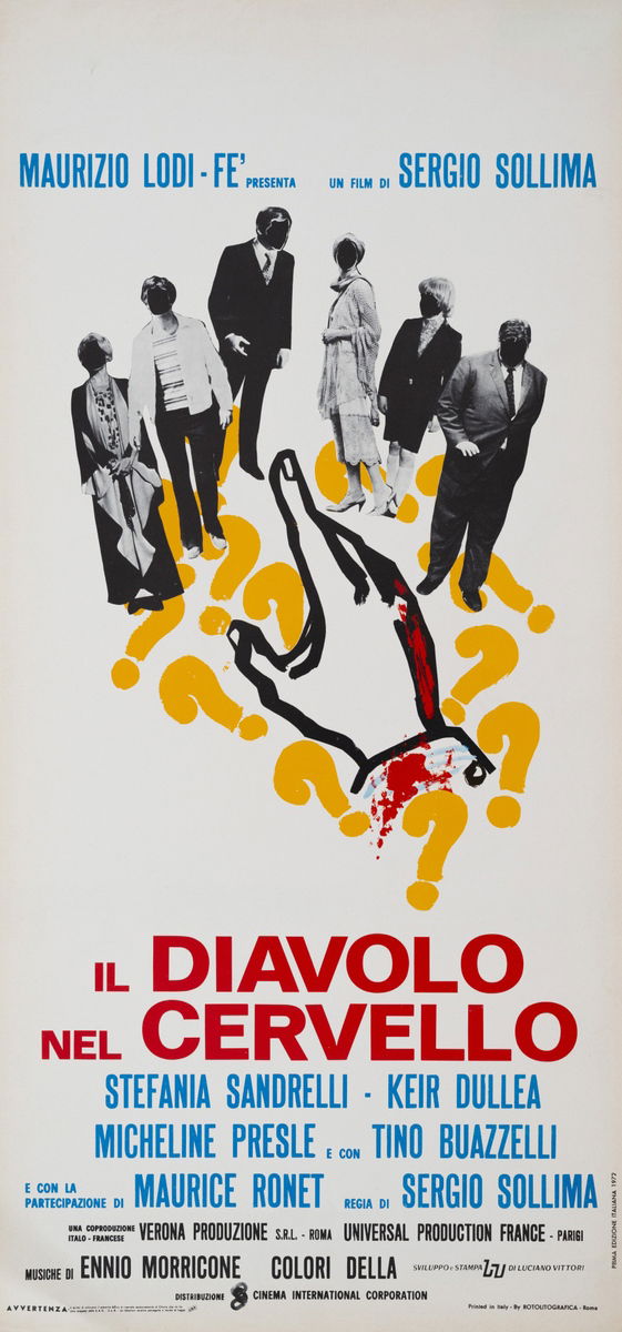 Il diavolo nel cervello - Locandina 1