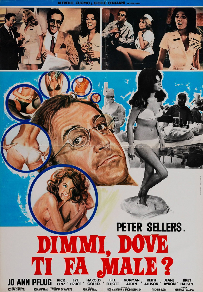 Poster 3 for the film Where Does It Hurt? (1972)