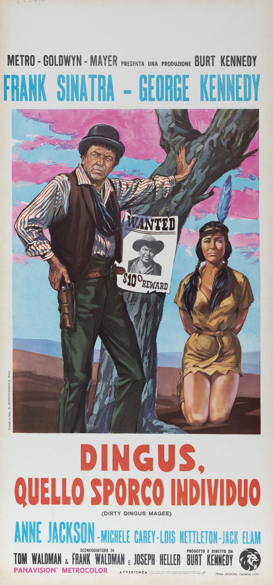 Dirty Dingus Magee - Lobby Card 1