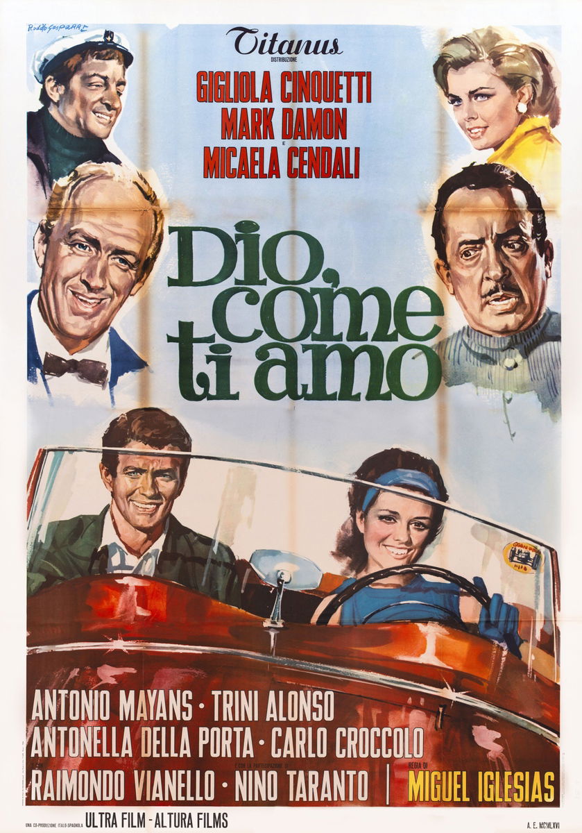 Dio, come ti amo! - Manifesto 1