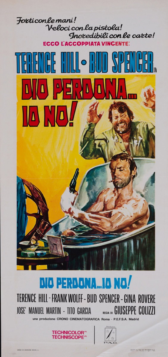 Locandina 3 per il film Dio perdona... io no! (1967), dipinto da Rodolfo Gasparri