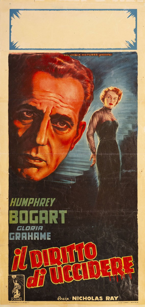 Locandina 2 per il film Il diritto di uccidere (1950), dipinto da Anselmo Ballester