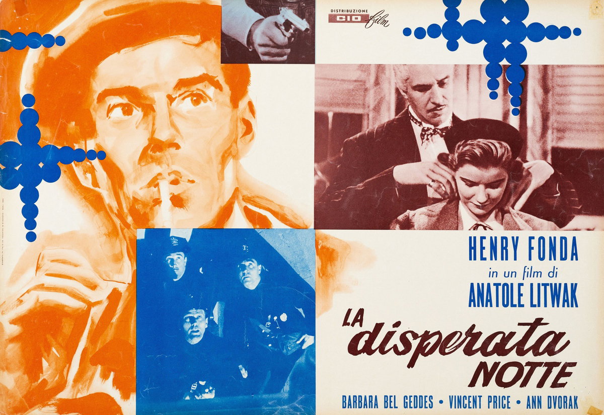 Fotobusta 6 per il film La disperata notte (1947)