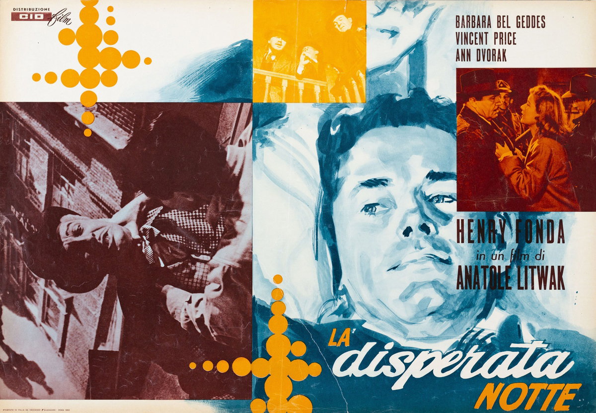 Fotobusta 2 per il film La disperata notte (1947)
