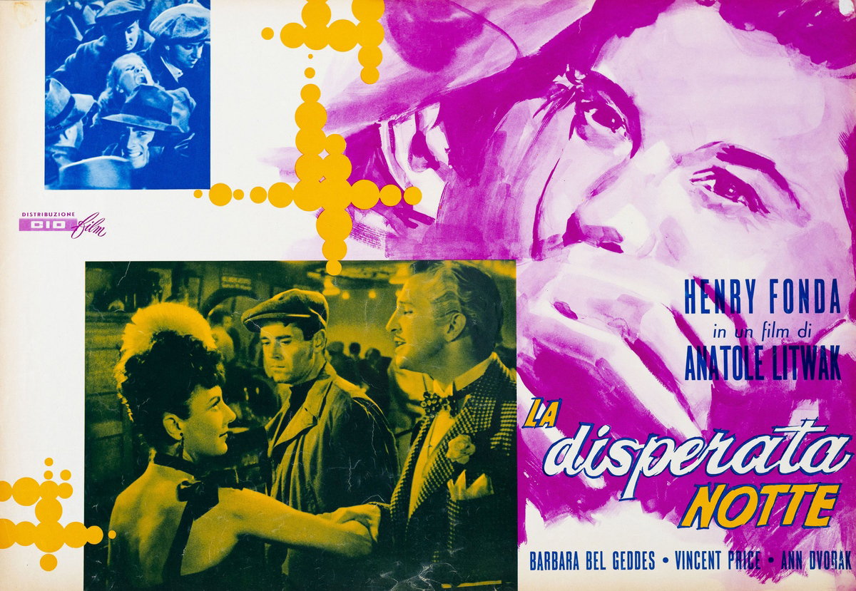 Fotobusta 7 per il film La disperata notte (1947)