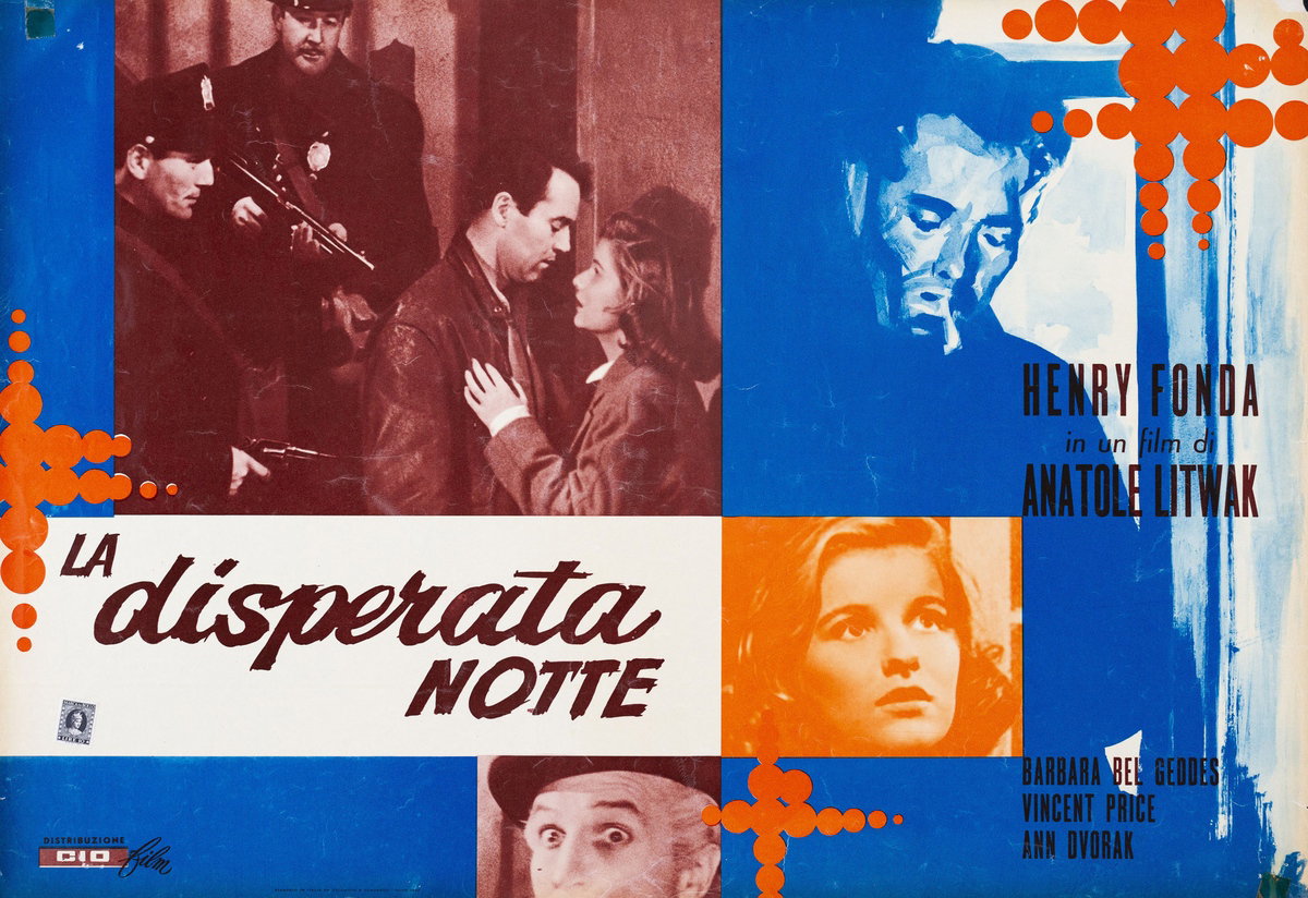 Fotobusta 8 per il film La disperata notte (1947)
