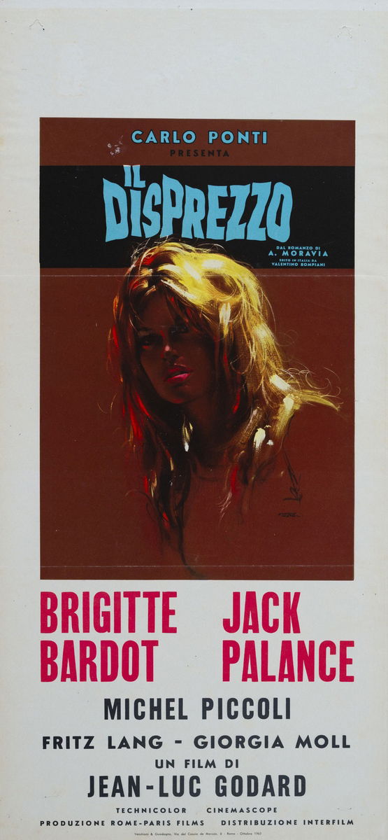 Il disprezzo - Locandina 1