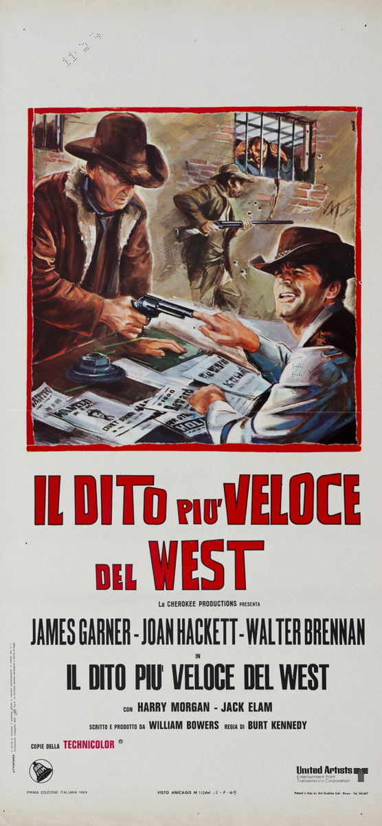 Il dito più veloce del West - Locandina 1