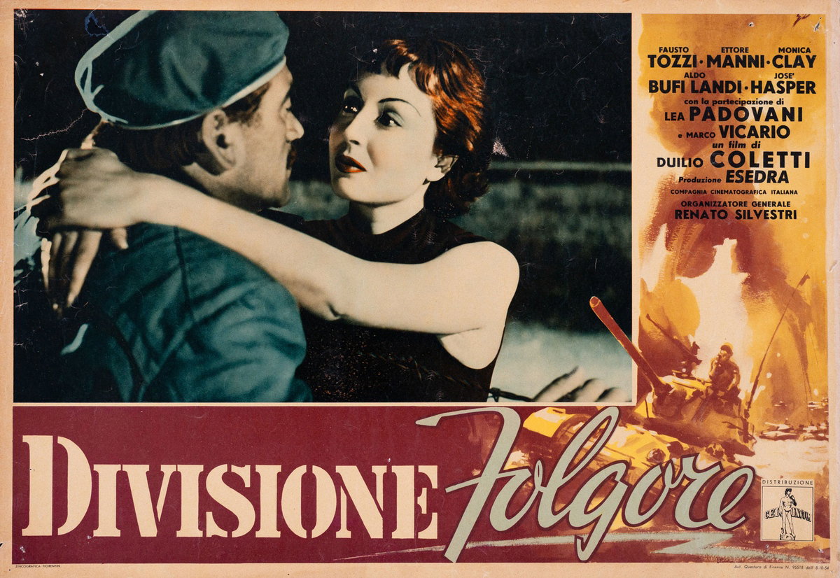 Fotobusta 2 per il film Divisione Folgore (1954)