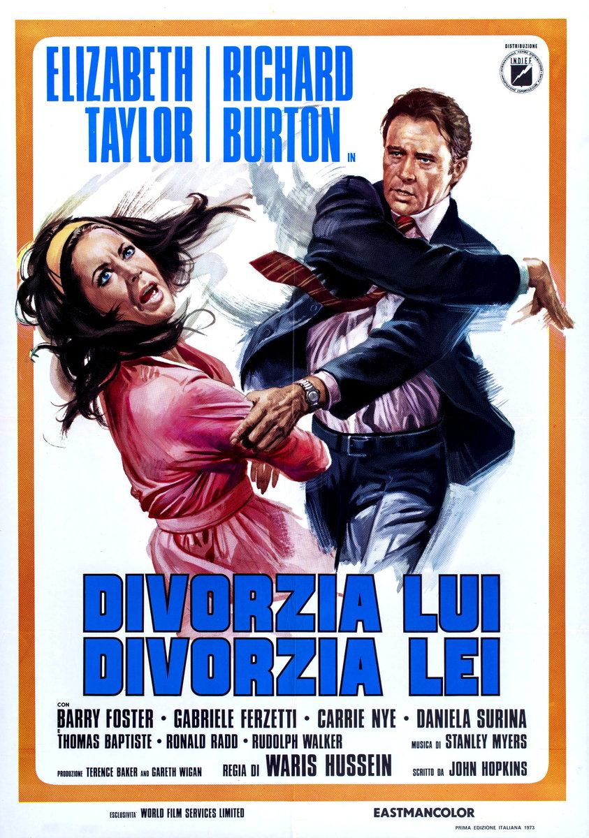 Manifesto 2 per il film Divorzia lui divorzia lei (1973)