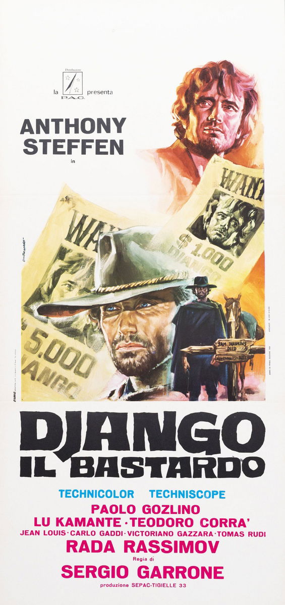Django the Bastard - Lobby Card 1