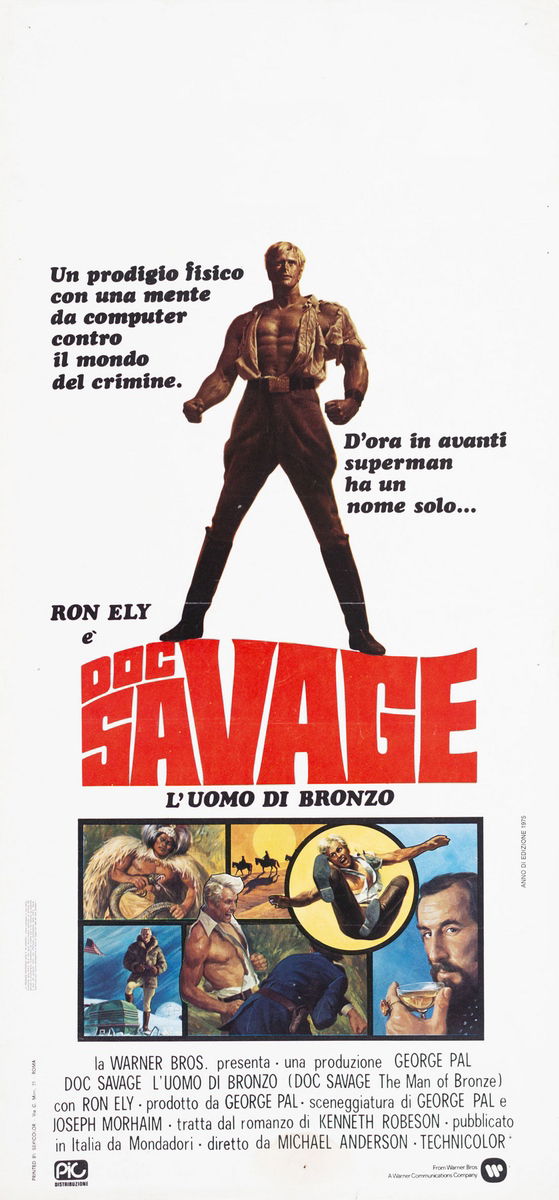 Doc Savage, l'uomo di bronzo - Locandina 1