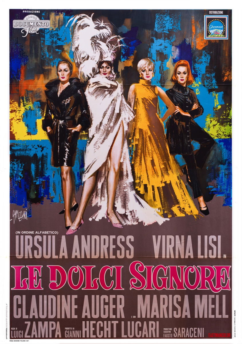 Le dolci signore - Manifesto 1