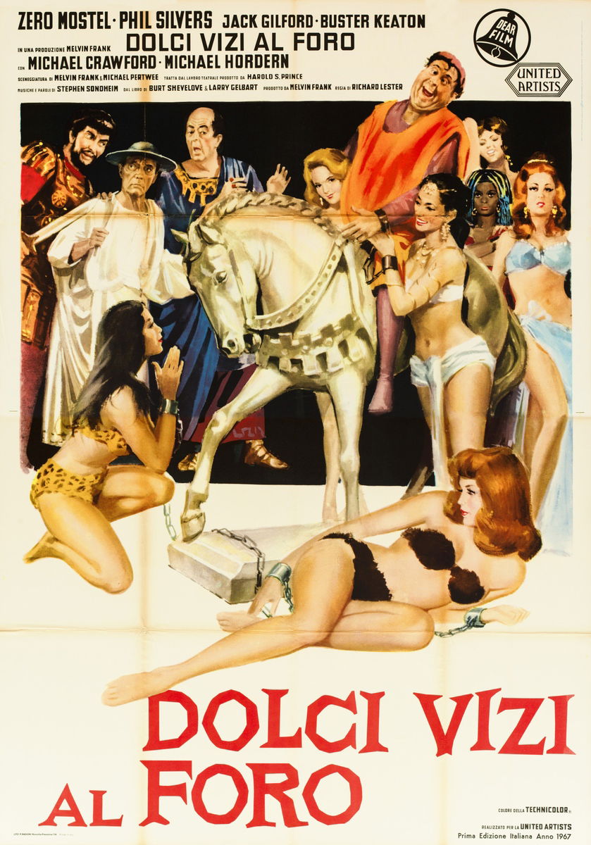 Dolci vizi al foro - Manifesto 1