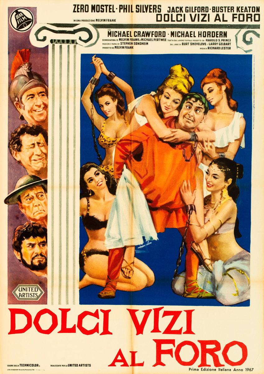 Manifesto 2 per il film Dolci vizi al foro (1966)